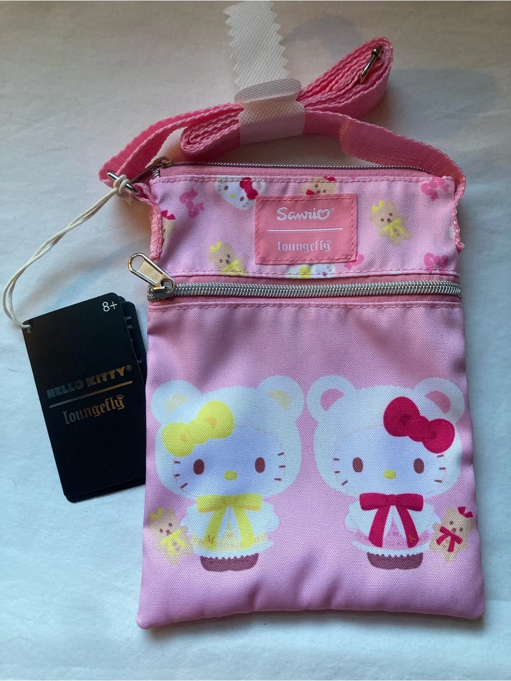 Hello Kitty x Loungefly Pink Kids Crossbody Bag
